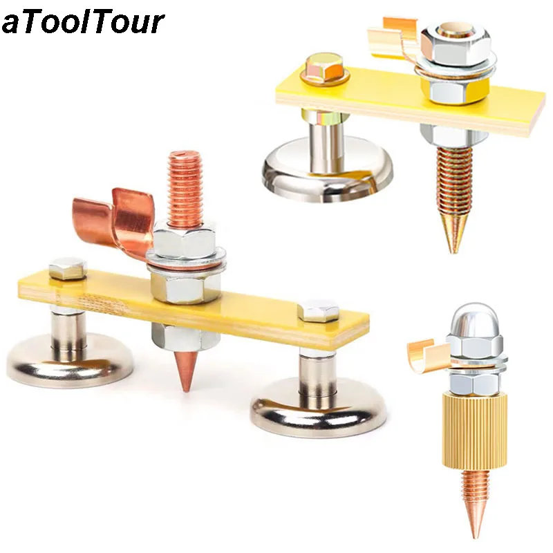 Электрическая сварочная магнитная головка инструмент для заземления проводов