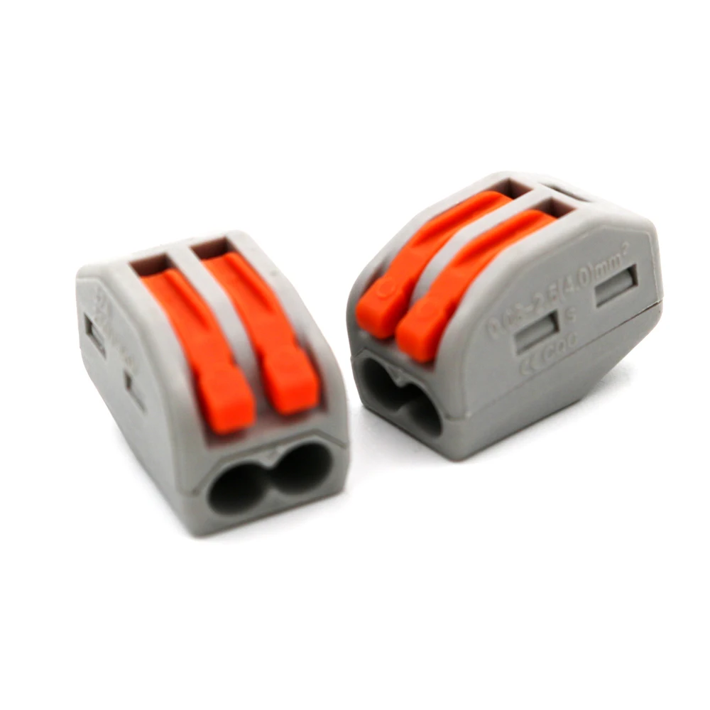 20 шт./кор. PT-212 Мини Компактный проводной разъемы универсальные проводка кабеля