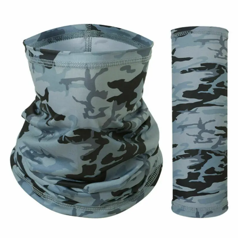 

2020 NEW Fashion Unisex Sports Scarf Head Face Neck Gaiter Tube Bandana Beanie Dustproof Outdoor Camouflage Masks