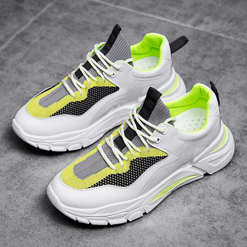 Кроссовки унисекс спортивные массивные для улицы бега фитнеса тренировок