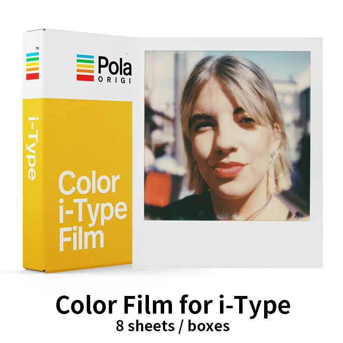 Color Новая Подлинная пленка Polaroid Originals мгновенного I-type цвета и черный белый для камеры Onestep2VF Instax - Цвет: Color