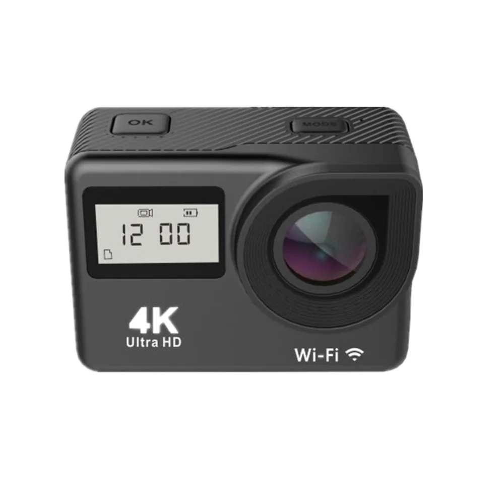 Экшн-камера с сенсорным экраном, wifi 2,0/0,96 дюйма, двойной ЖК-экран, 12 МП, 30 м, водонепроницаемая, DV, 170 градусов, широкоугольный объектив, Спортивная камера