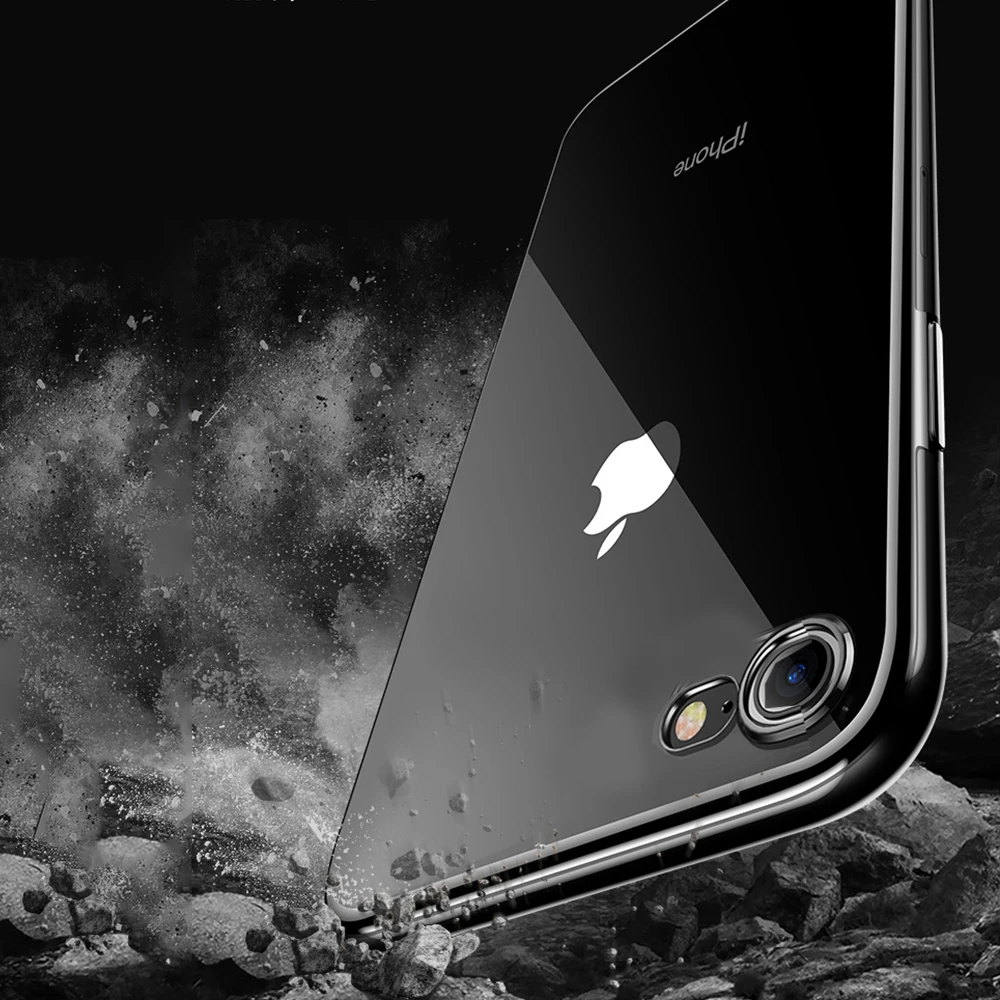 KEYSION покрытие чехол для iPhone SE 2020 новый прозрачный силиконовый телефона 11 Pro Max XR XS 8