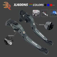 brake clutch levers aluminum adjustable folding extendable motorcycle accessories for yamaha xj600ns xj 600 n s 1995 2003 2002