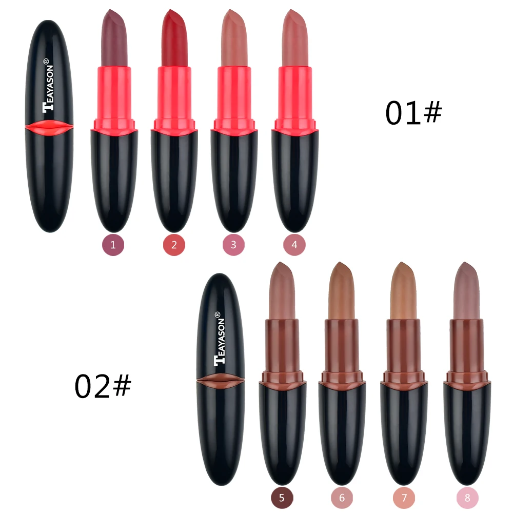 8 цветов водостойкая матовая бархатная помада для губ сексуальные