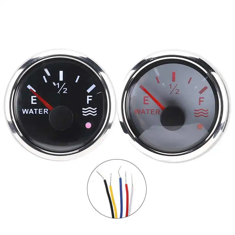 

Автомобильные аксессуары тестер топлива 52 мм/2 дюйма датчик уровня воды 9 ‑ 30 В постоянного тока умная сигнализация для морской лодки RV 0 ‑ 190...