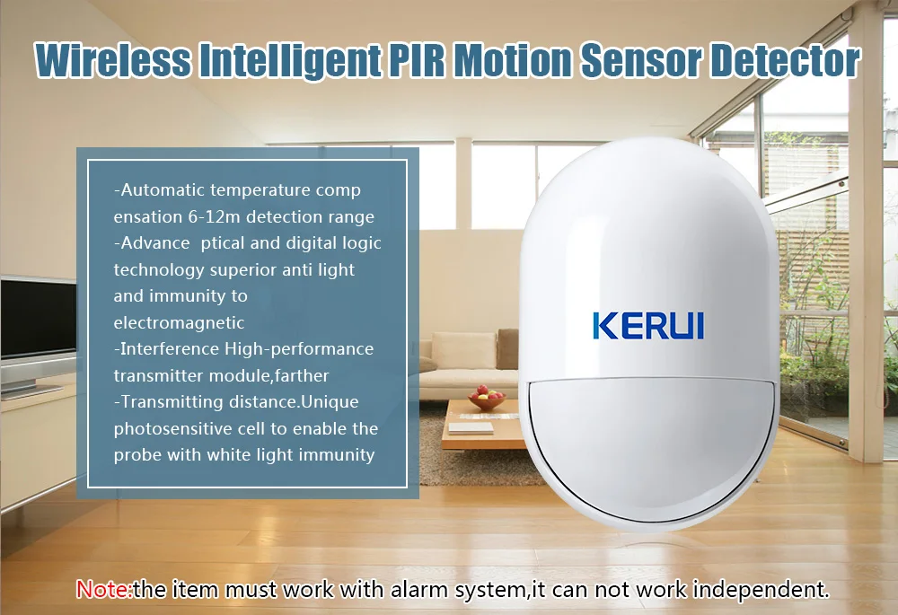 KERUI W18 беспроводная wifi GSM охранная система домашней сигнализации Android IOS App Беспроводной детектор дыма wifi умная розетка