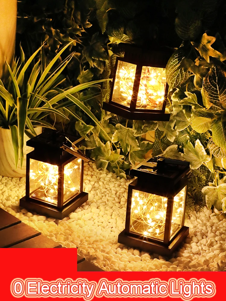 Светодиодный Солнечный сад лампа открытый макет Водонепроницаемый ночника