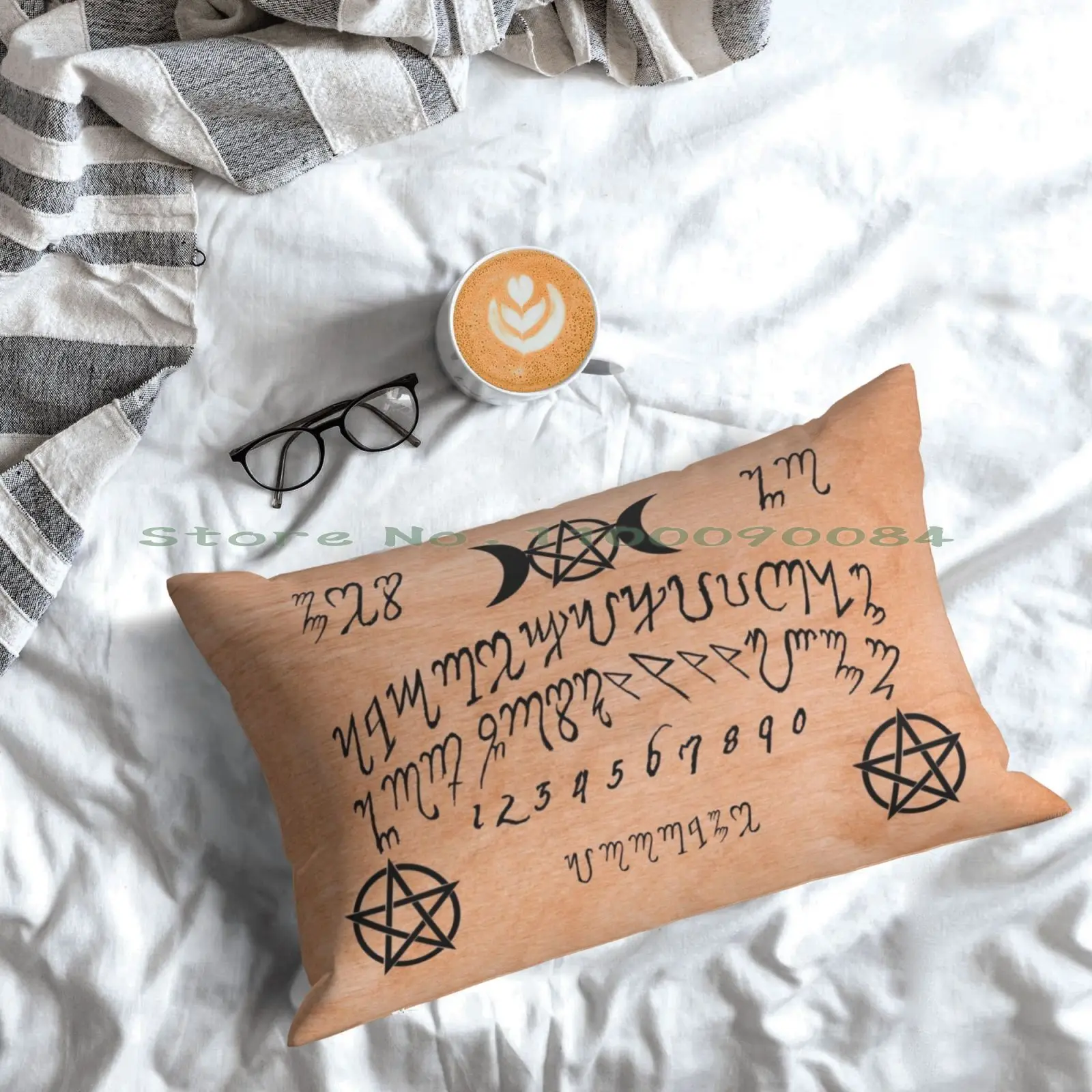 Подушка Theban Ouija чехол 20x30 50*75 диван для спальни забавная Kylie Garibay Хэллоуина Minogue Anti