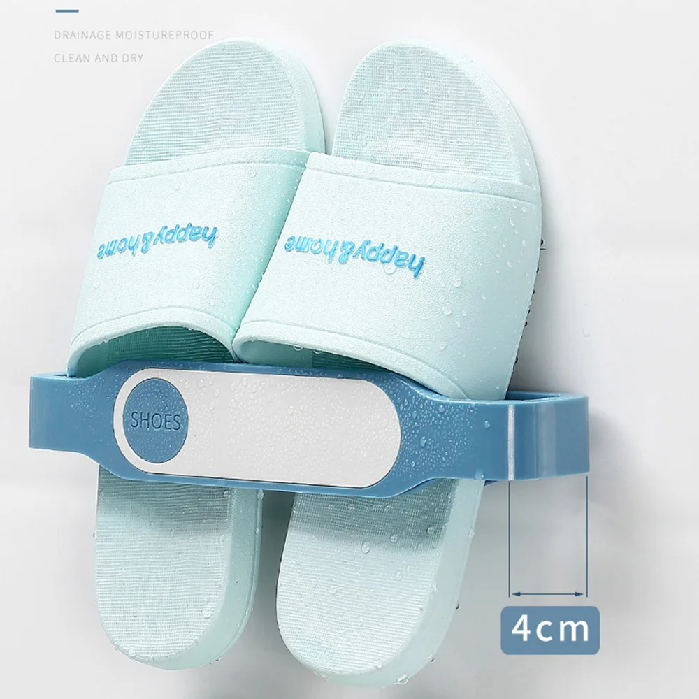 Модный подвесной стеллаж для хранения обуви в ванной комнате стойки тапочек