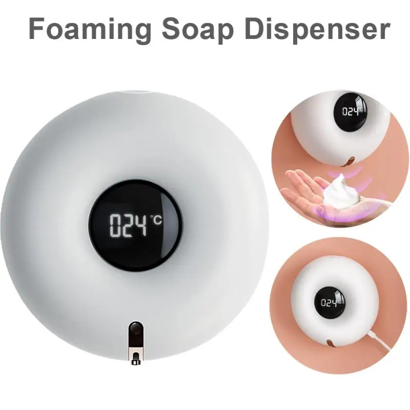 

Foaming Soap Dispenser Automatic Infrared Sensor Hand Soap Dispenser Touchless Hand Washer Machine 280ML For Bathroom Kitchen