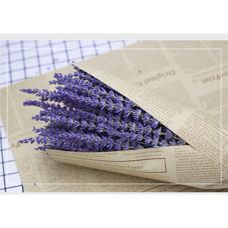 

NEW Dried Lavender Flower Bouquet Home Floral Decorative Branch Wedding Decoration Accessories