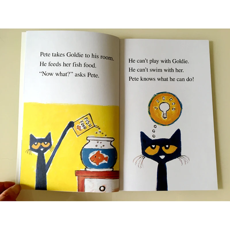 Juego de 19 libros/Set Pete the Cat, con im&aacute;genes cl&aacute;sicas en ingl&eacute;s, para leer mi primera lectura, 22,8x15,2 cm-5