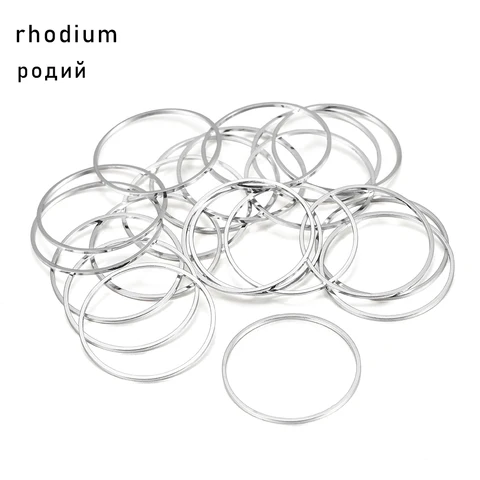 Закрытые латунные кольца для бижутерии YouYoungDifferent 8-40 мм