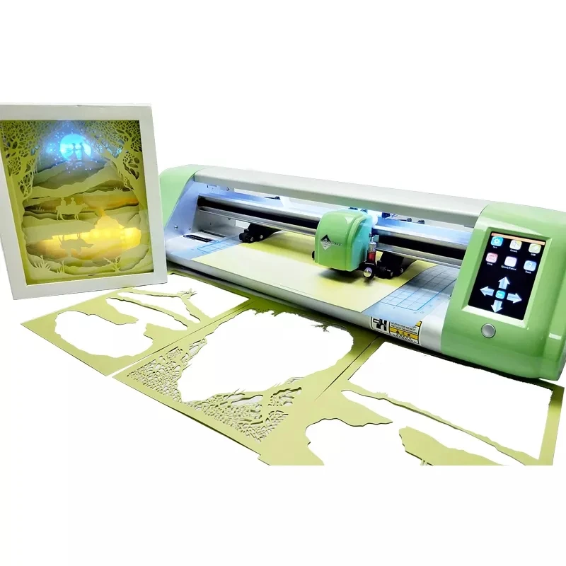2022 High Precision Auto Contour Cardboard Cutting Plotter Vinyl Cutter with Camera WIFI | Компьютеры и офис