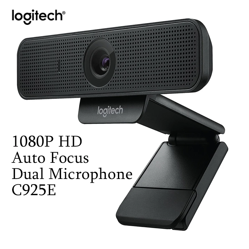 Новая веб камера Logitech Full HD C922 C920E C930C 1080P с автофокусом широкоформатный