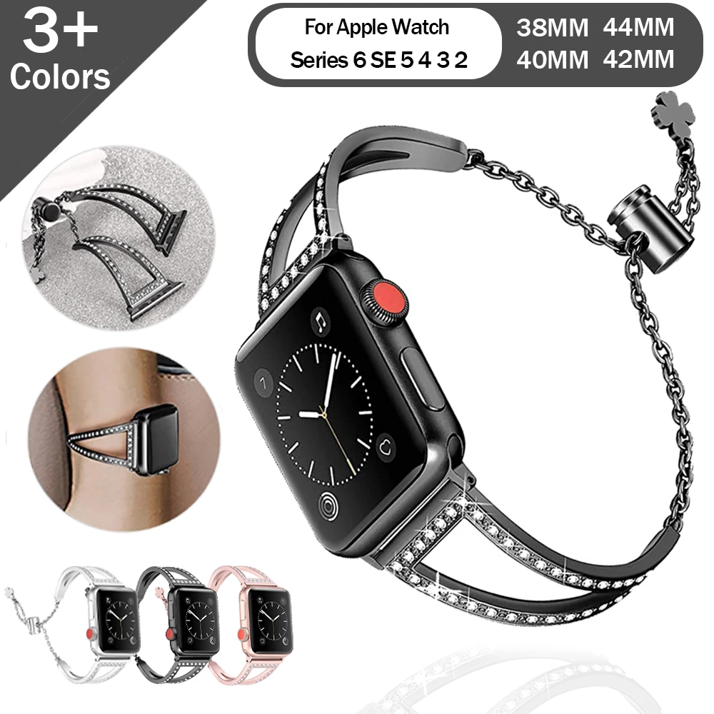 

Ремешок металлический для Apple Watch 6/5/4/3/2, 38/40/42/44 мм