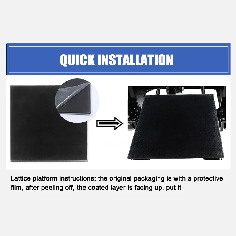 Детали для 3D принтера решетчатая стеклянная платформа плита VH99|Детали и