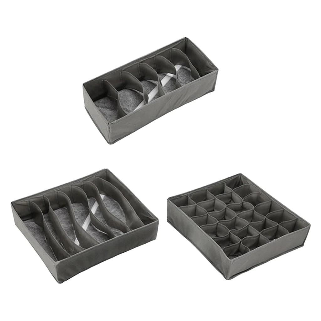 3 шт./компл. нижнее белье Органайзер утепленная делитель туалетный столик из