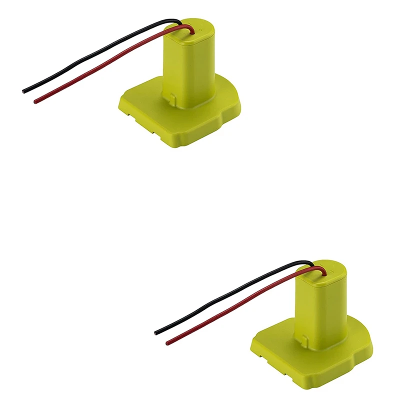 

2Pack for Power Wheels Adaptor for Ryobi 18V P108 P107 P102 Battery Dock Power Connector Rc Car Rc Truck with 12AWG Wires