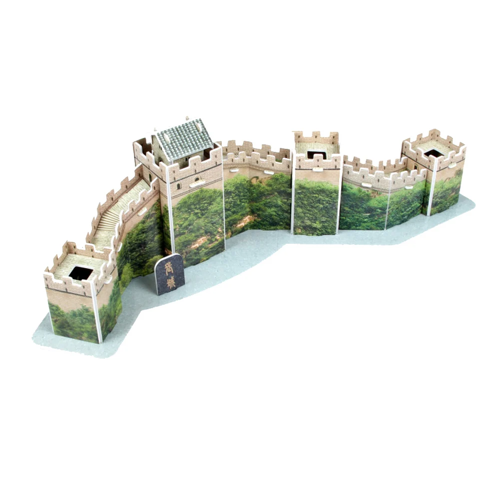

3D Paper Puzzle Early Educational Toys London Bridge Triomphe Notre Dame World Building Jigsaw Puzzles Toys for Kids