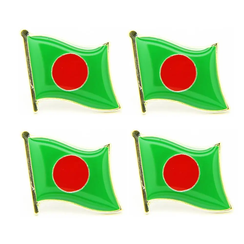 5 шт./партия заколки с национальным флагом Бангладеш | Украшения и аксессуары