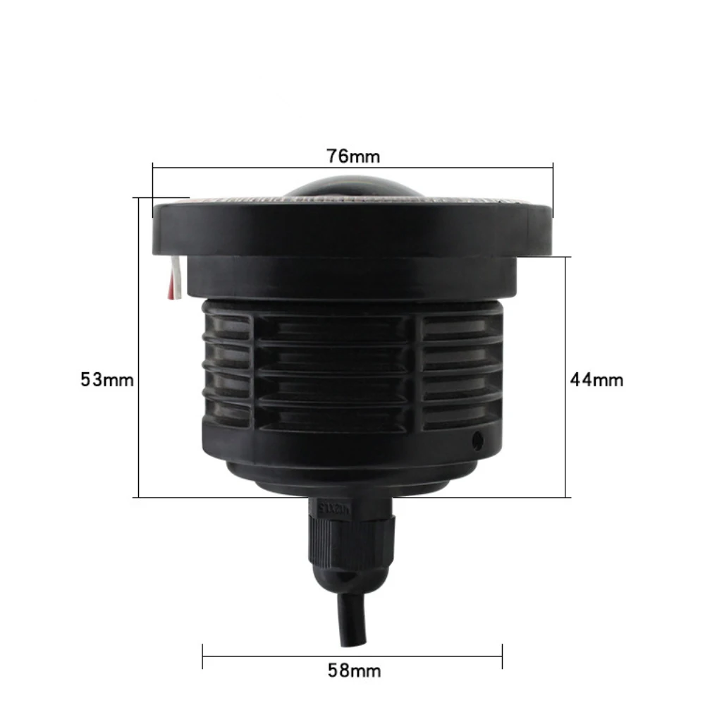2 шт. 12V Универсальный COB 76 мм светодиодный DRL световые приборы для водителя белого