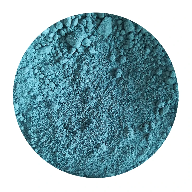 Natural mineral pigment powder for traditional Chinese painting oil mural Japanese Blue color Azurite |