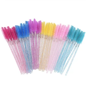 Кисти для нанесения ресниц QSTY, 50 шт.