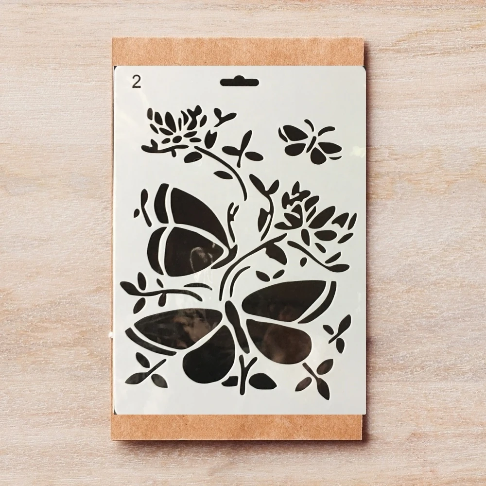 

26*18cm Butterfly Leaves DIY Layering Stencils Painting Scrapbook Coloring Embossing Album Decorative Template