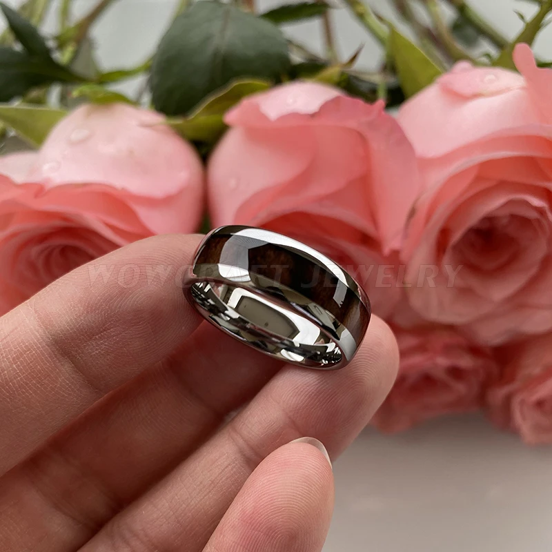 Кольцо из карбида вольфрама 8 мм для мужчин и женщин|Обручальные кольца| |