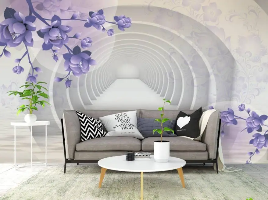 2016 новая модная фотообои на стену с кокосовым рисунком 3D пляжная для спальни