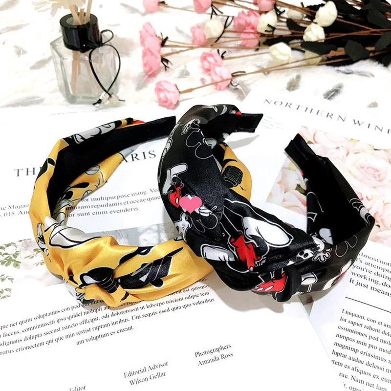 Повязка на голову с бантом из мультфильма Микки Мауса |