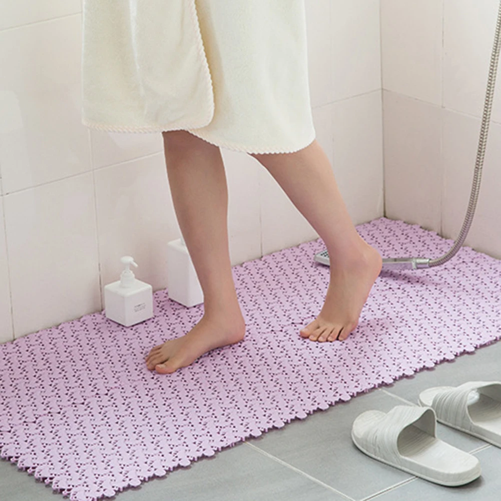 Однотонный коврик для ванной 30*30 Нескользящие коврики массажный напольный