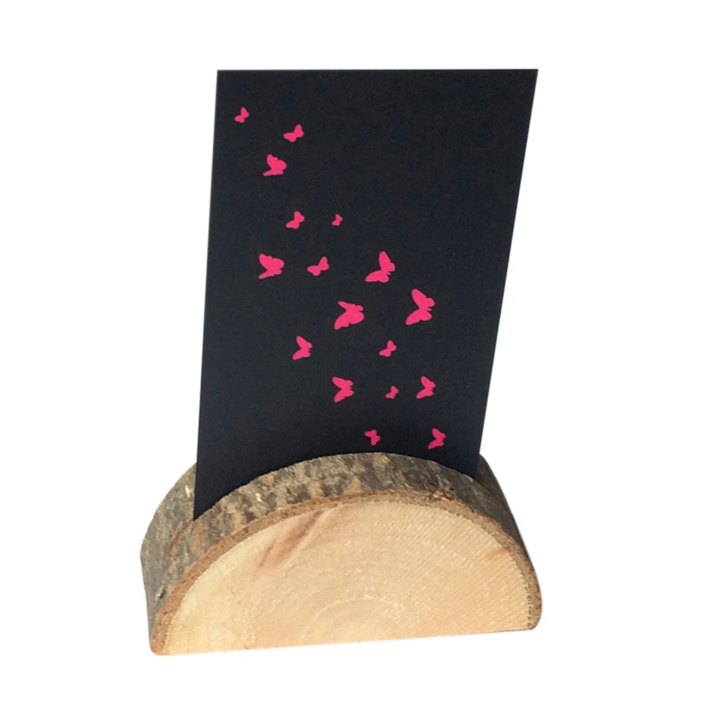 Горячая 10 шт. деревенский деревянный стол с именным номером держатель деревянная