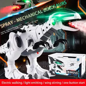 Пульт дистанционного управления динозавр радиоуправляемые животные пульт дистанционного управления динозавр электрическая ходячая игрушка животное спрей игрушка C140 # подарок на день рождения для детей
