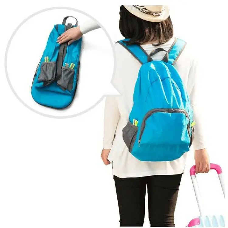 Открытый складной рюкзак унисекс женский мужской большой водонепроницаемый