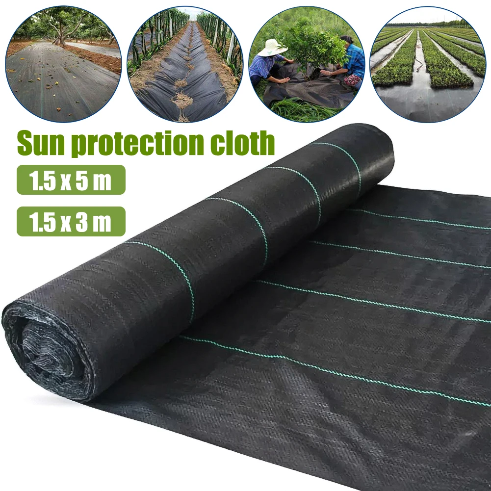 

Ecology Agricultural Permeable Weeding Cloth Garden Orchard PE Anti-Grass Ground Mats Greenhouse Weed Barrier Fabric Plant Cover