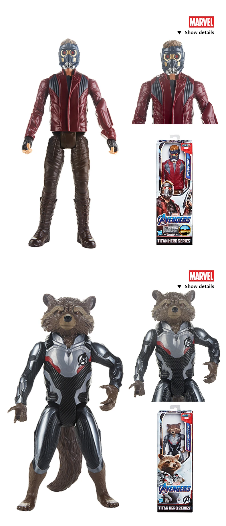 Hasbro Marvel Мстители Бесконечность войны Starforce супер герой 1" эндшпиль Титан герой серии человек паук Железный человек енот Доктор Стрэндж
