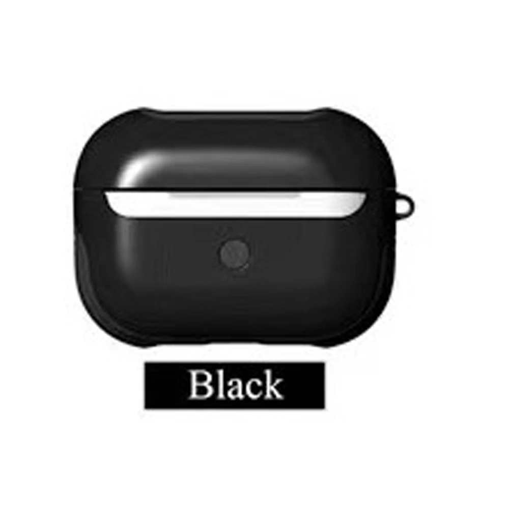 Высококачественный силиконовый чехол светильник для Airpods s из мягкого ТПУ +