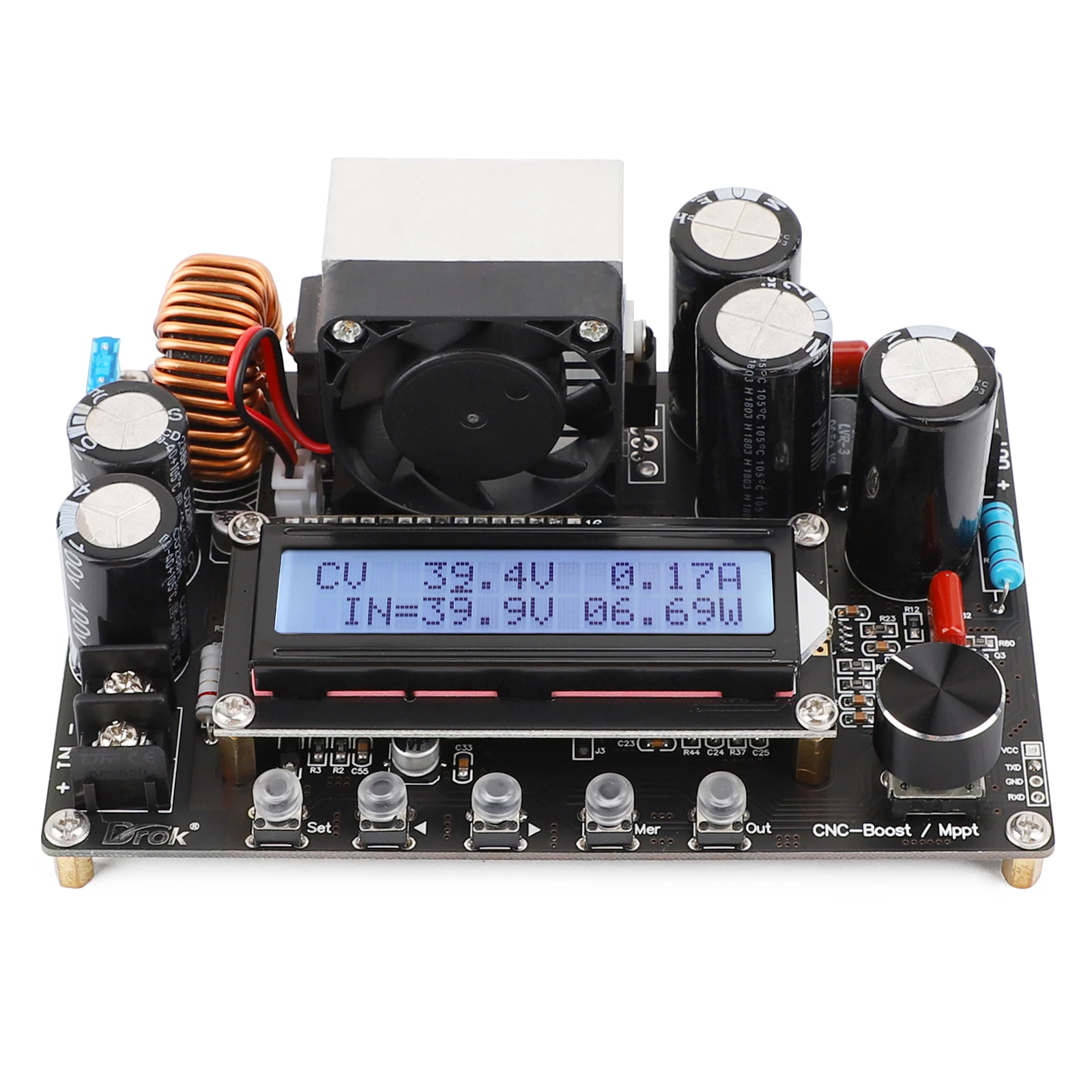 Controlador Solar Regulado Mppt do Carregador da Fonte de Alimentação 12v Conversor Module10v65v do Impulso da C.c. de Drok a 12v-regulador de Tensão 120v Transformadores
