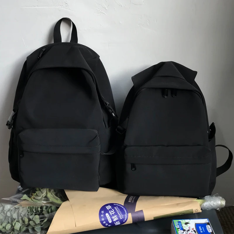 

2021 Fashion Waterproof Nylon Backpacks Women Shoulder Bag Female Big Small Travel Backpack For Teenage girl school bag Mochilas