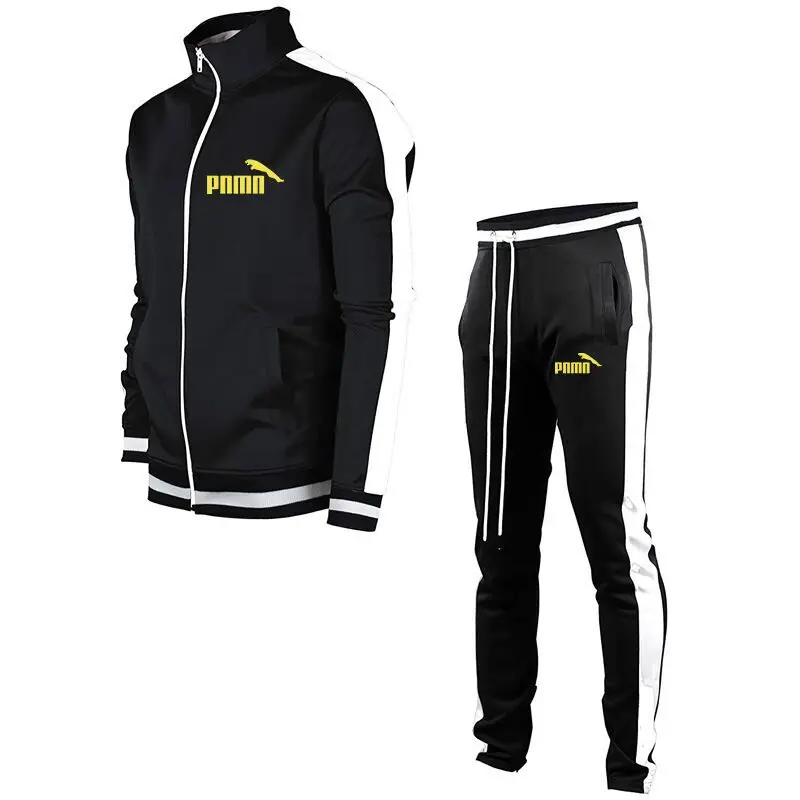 

2021 men's new sportswear Sweatshirt collar men's running suit quick dry oversize men's fitness jogging Sweatshirt men's