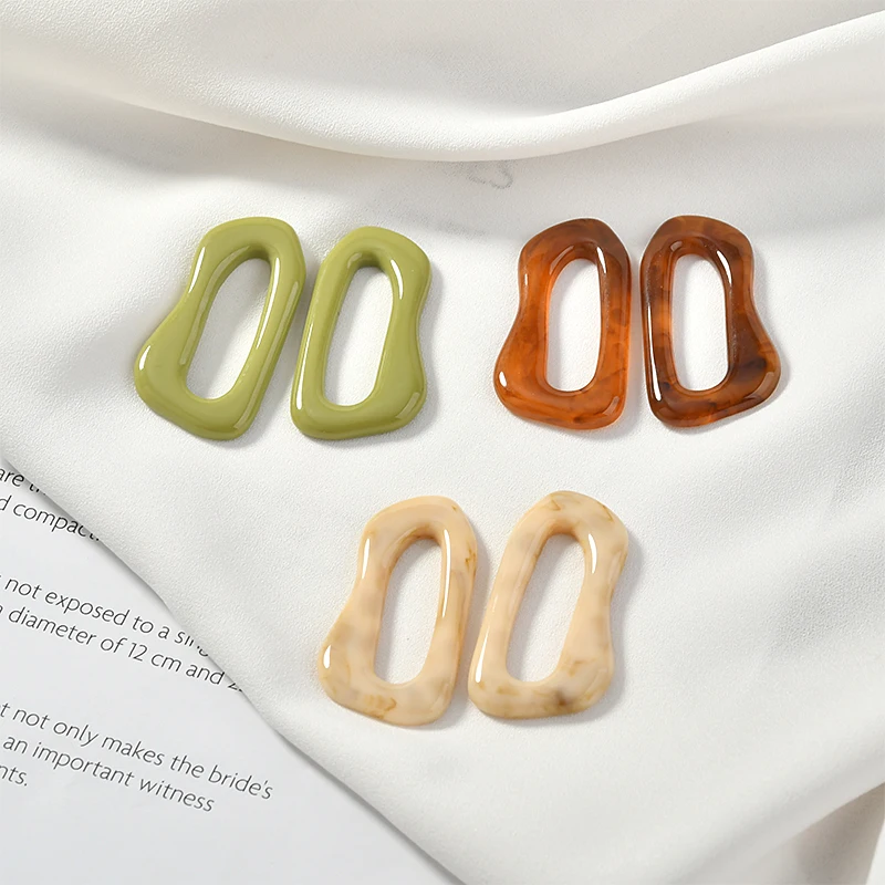 6 шт. серьги из смолы с эффектом процветания|Ювелирная фурнитура и компоненты| |