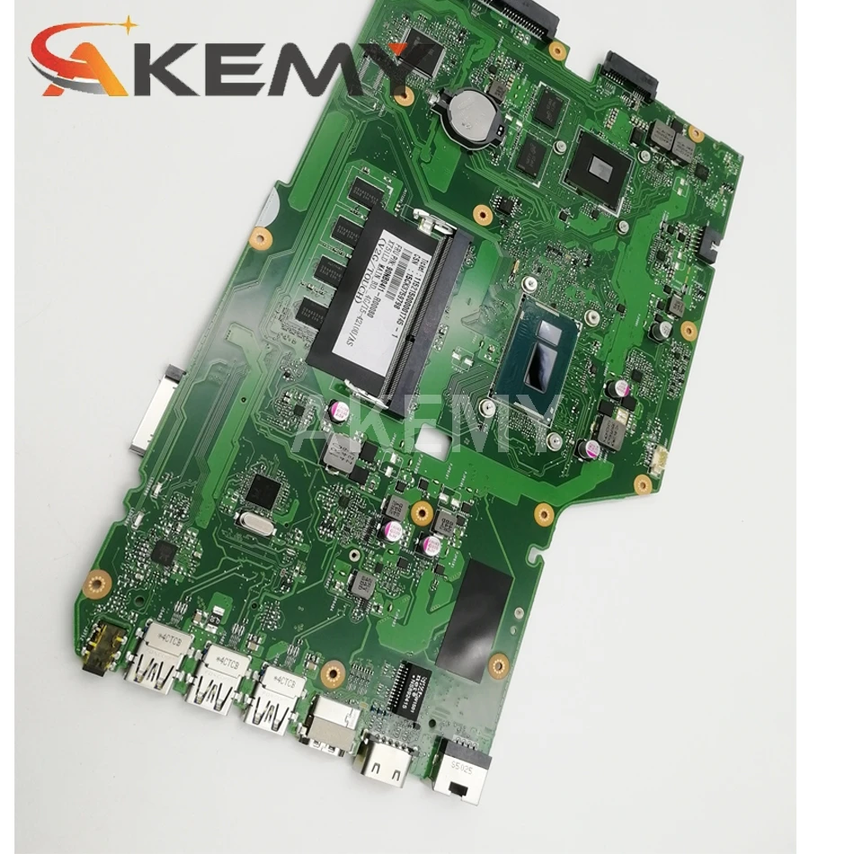 X751LD для ASUS X751LN X751LJ K751L материнская плата ноутбука I7-4500U процессор 4 Гб RAM с
