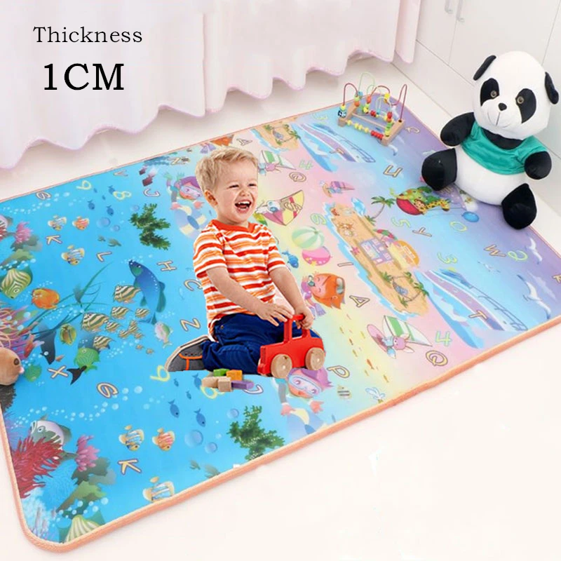 

Thickness 1cm Baby Play Mat Toys for Children Rug Playmat Developing Mat Baby Room Crawling Pad Folding Mat Puzzle Baby Carpet