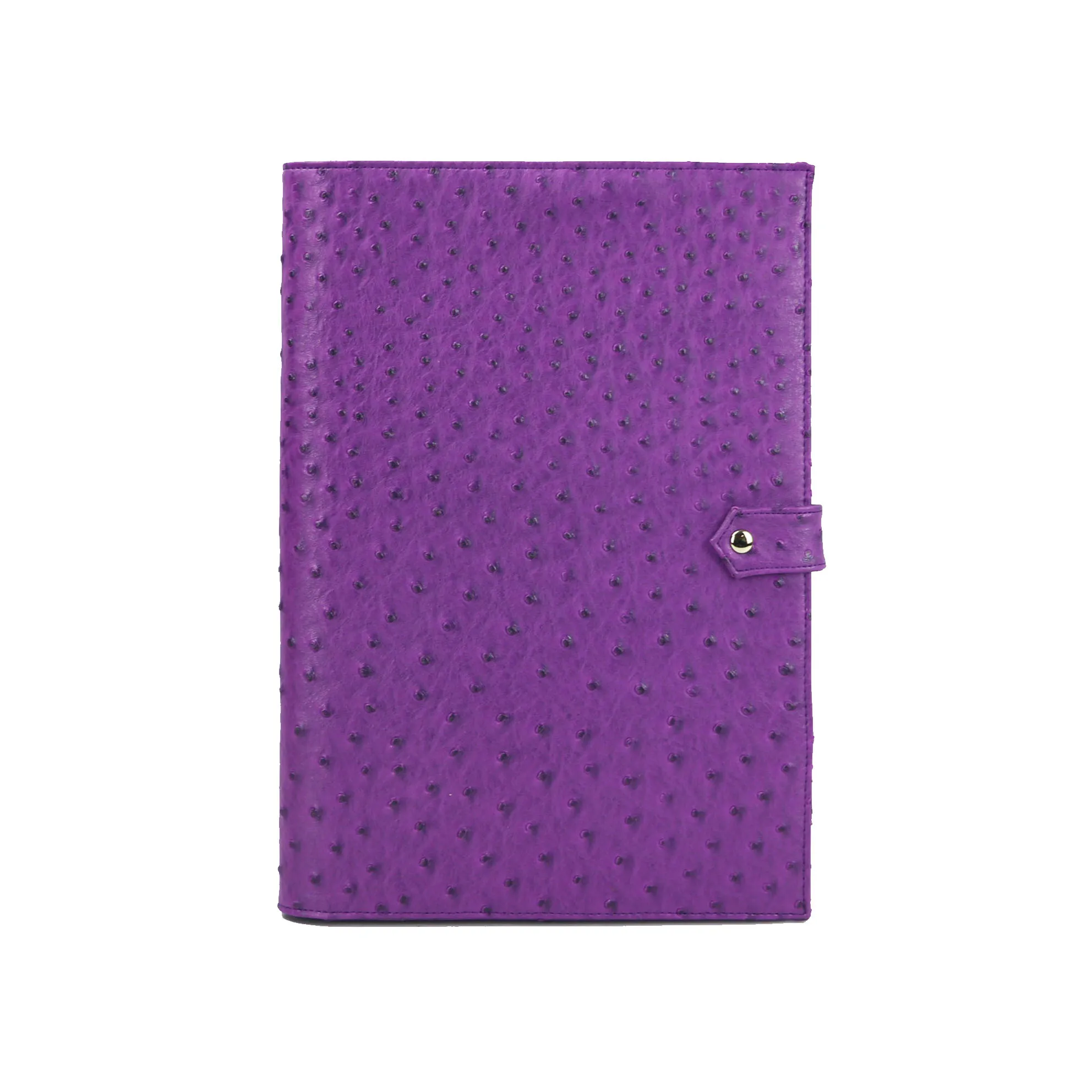 Ostrich Purple Лидер продаж, мужская сумка, мужская, модная, с узором «крокодиловая кожа», Padfolio, высокое качество, бизнес, А4, держатель для файлов, Роскошный чехол для Ipad, держатель - Цвет: Ostrich Purple