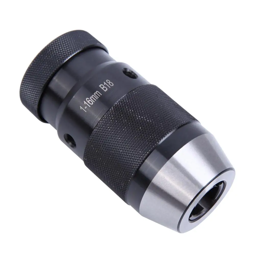 Сверлильный патрон токарного станка 1 16 мм самозатягивающийся без ключа