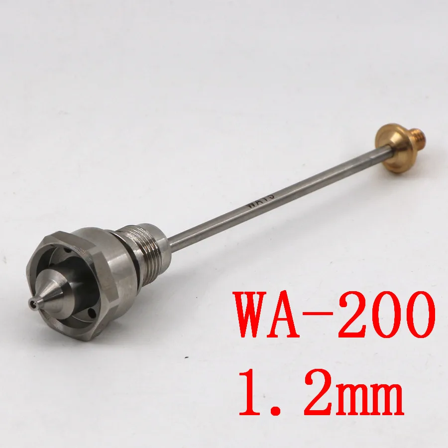 1.2mm Автоматическая пушка WA-200 насадка для краски на иглу воздуха набор крышек 1,2/1,5/2,0/2,5 мм для WA-200 Краски пистолет-распылитель - Цвет: 1.2mm