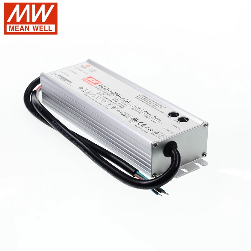 Светодиодный драйвер MEAN WELL освещение 42 в светодиодный источник питания 110 В/220 В